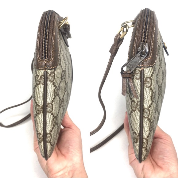 Authentic Gucci crossbody bag brown monogram coated canvas - Picture 15 of 15